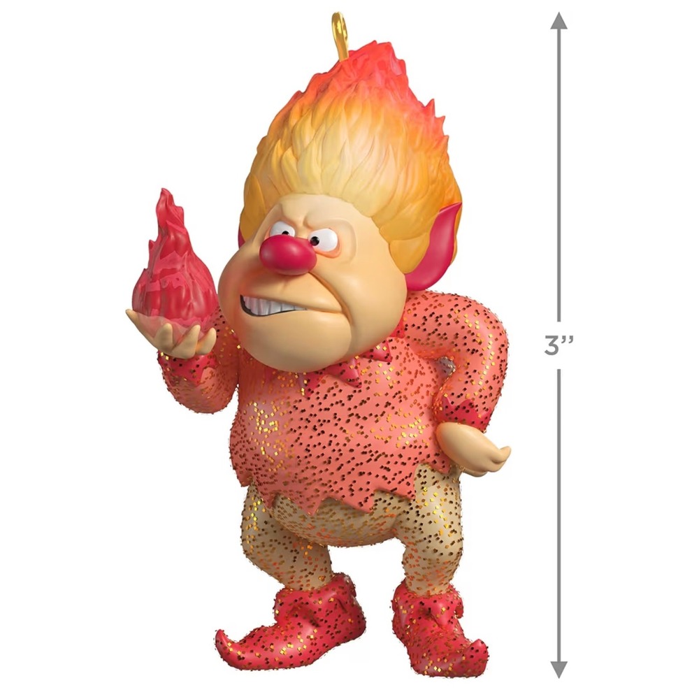 Hallmark Keepsake Heat Miser The Year Without a Santa Claus Magic Light Ornament - Picture 5 of 14